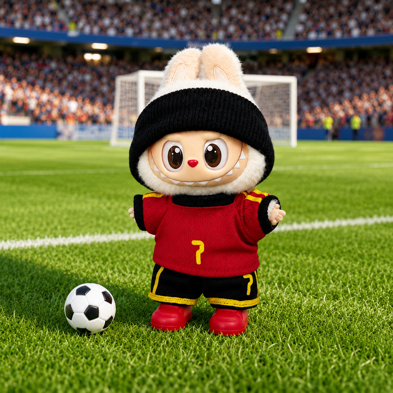 Belgium colour doll football jersey kit