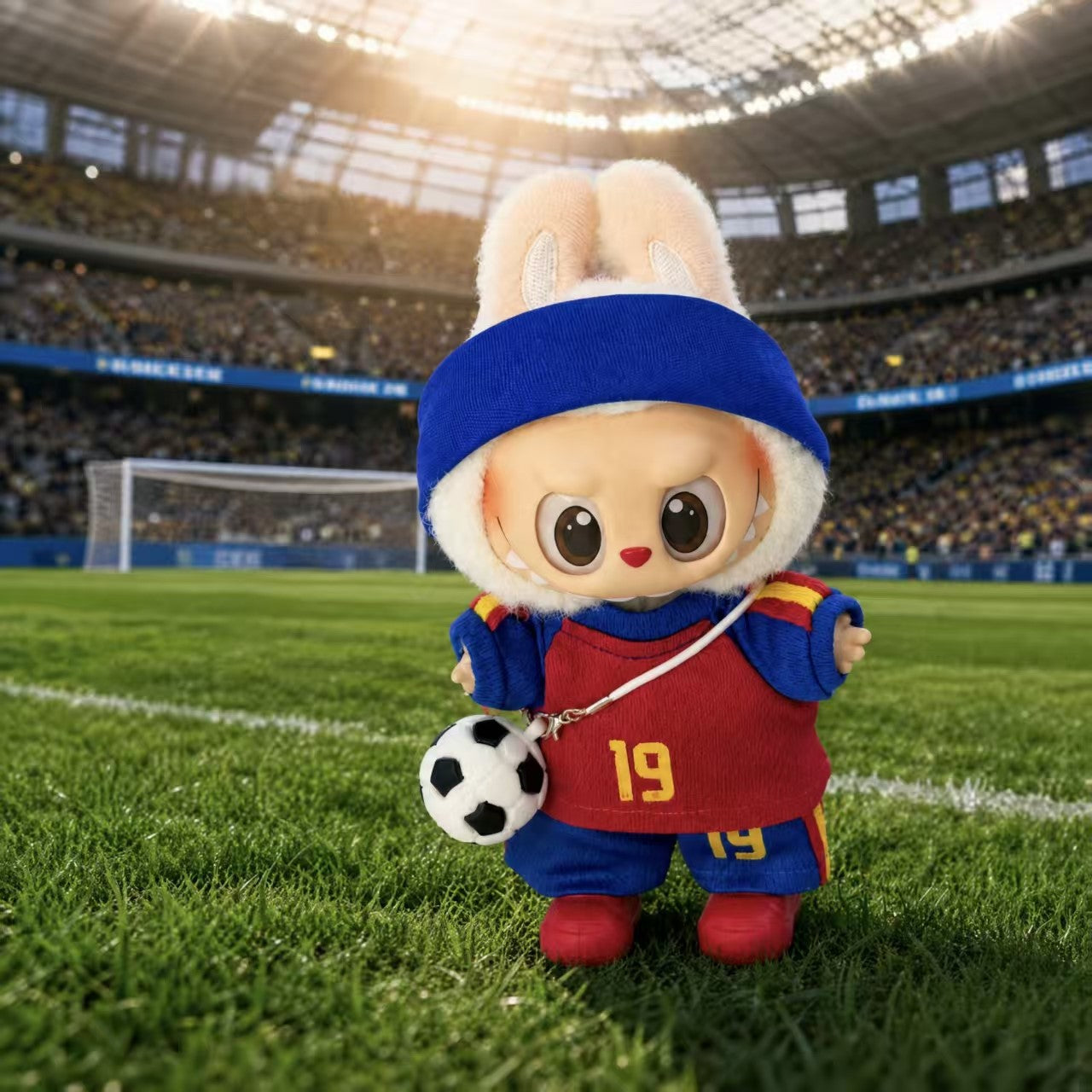 Spain colour doll football jersey kit