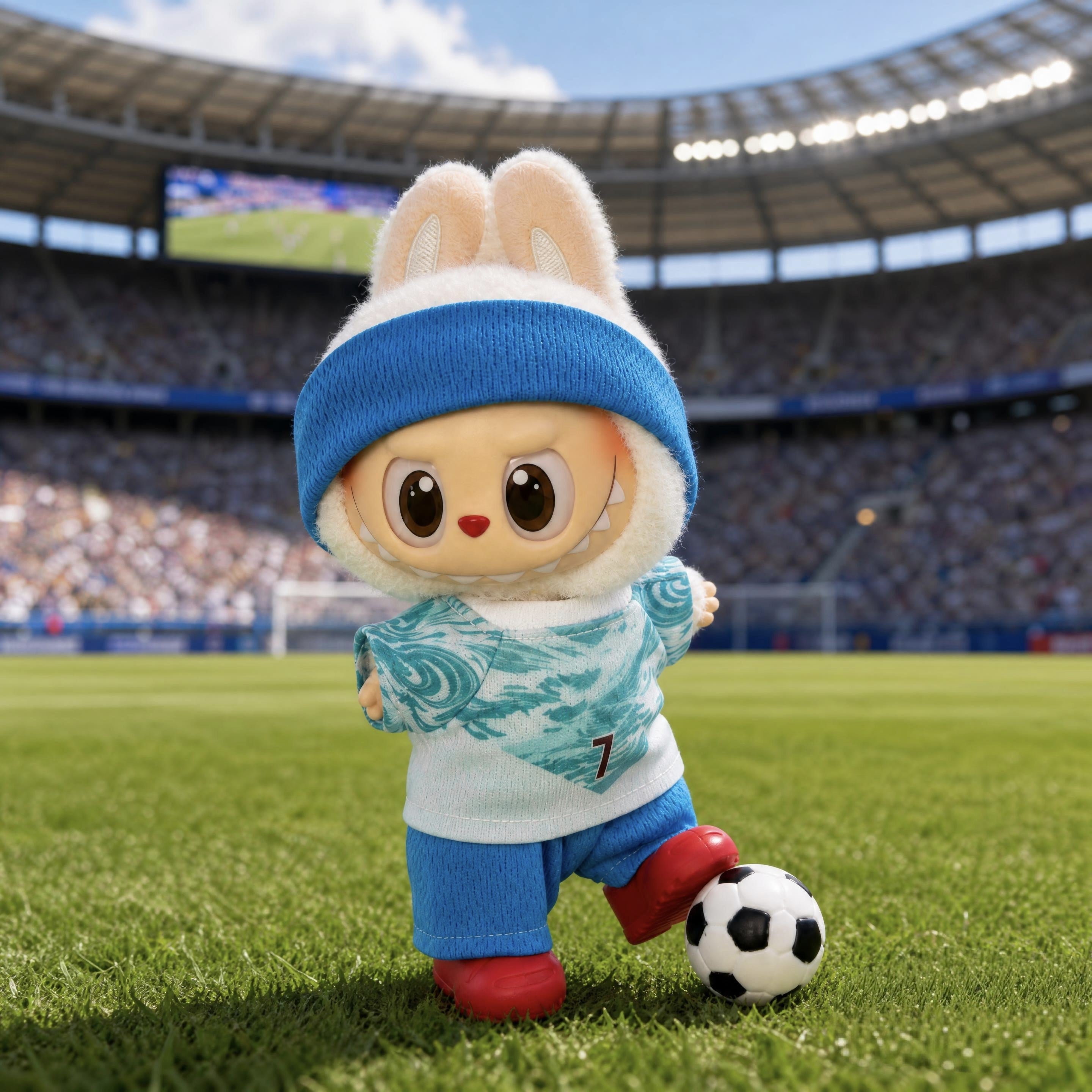 Portugal colour doll football jersey kit