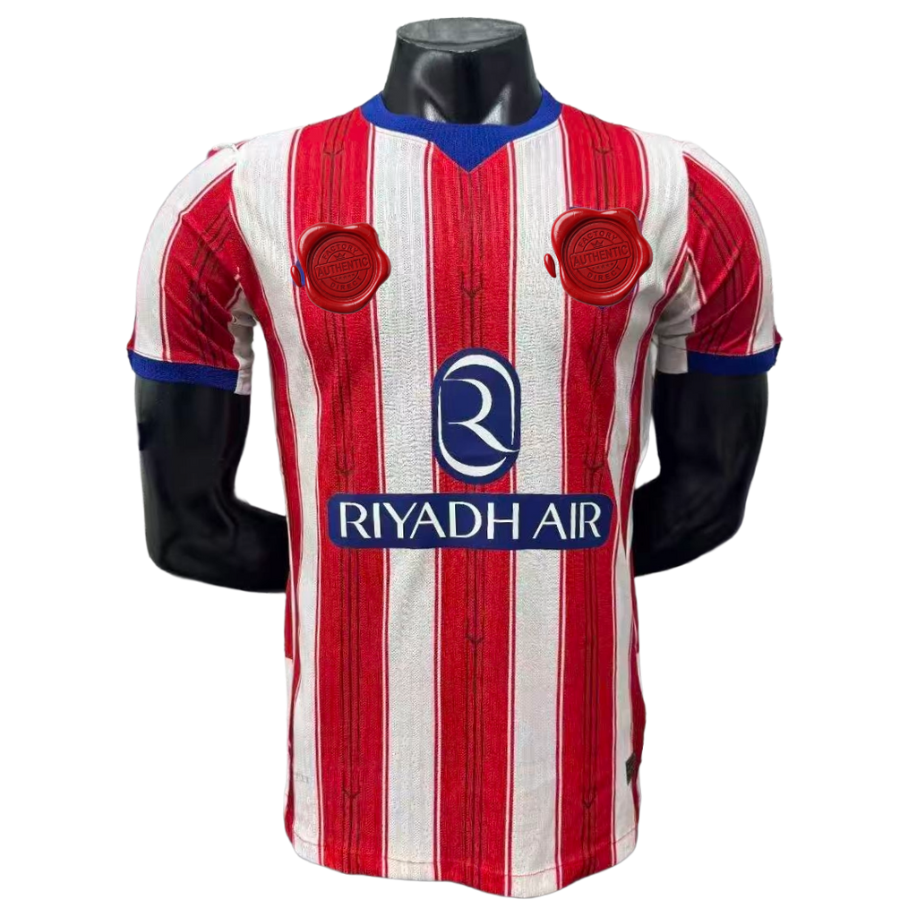 Atlético de Madrid 26/27 home jersey, Factory edition – front view