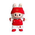 Labubu football jersey kit – Arsenal – Labubu clothes compatible with similar 17cm dolls
